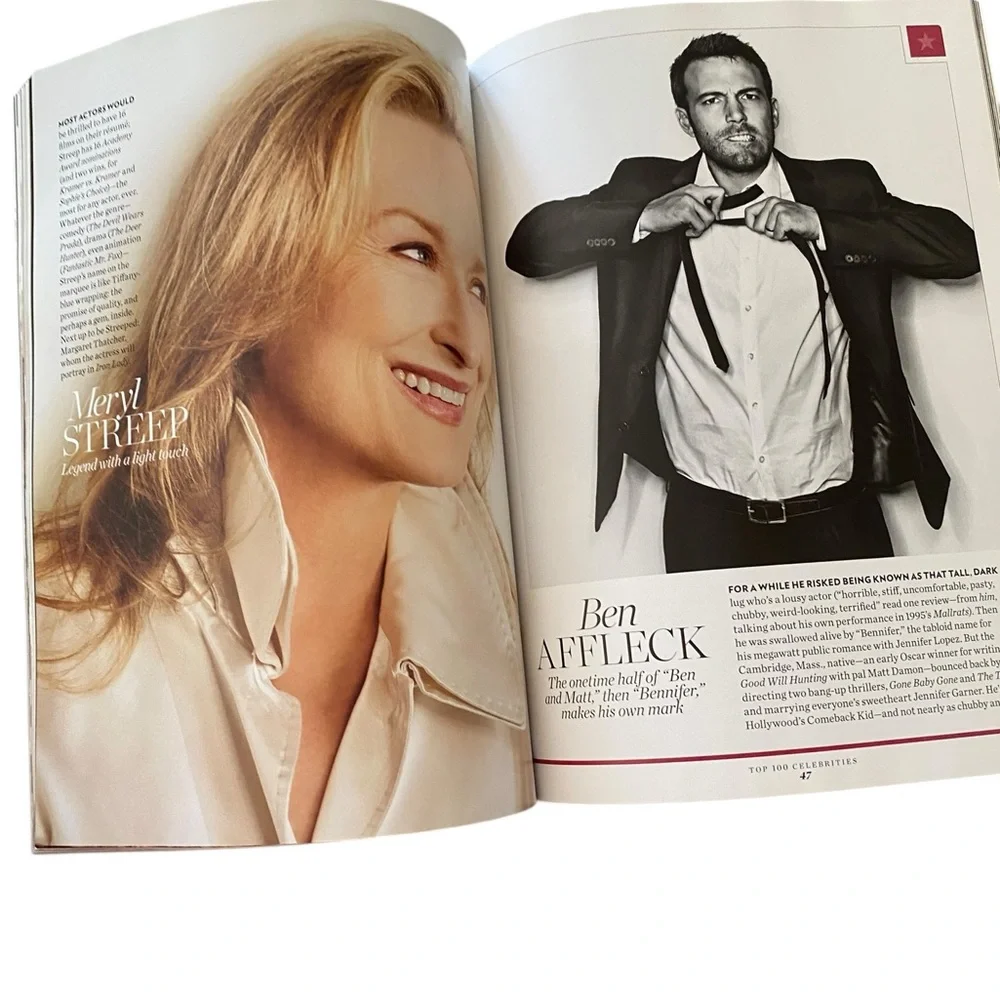 2011 People Top 100 Celebrities Who Define Our Time Hard Cover coffee table Book - Picture 3 of 12